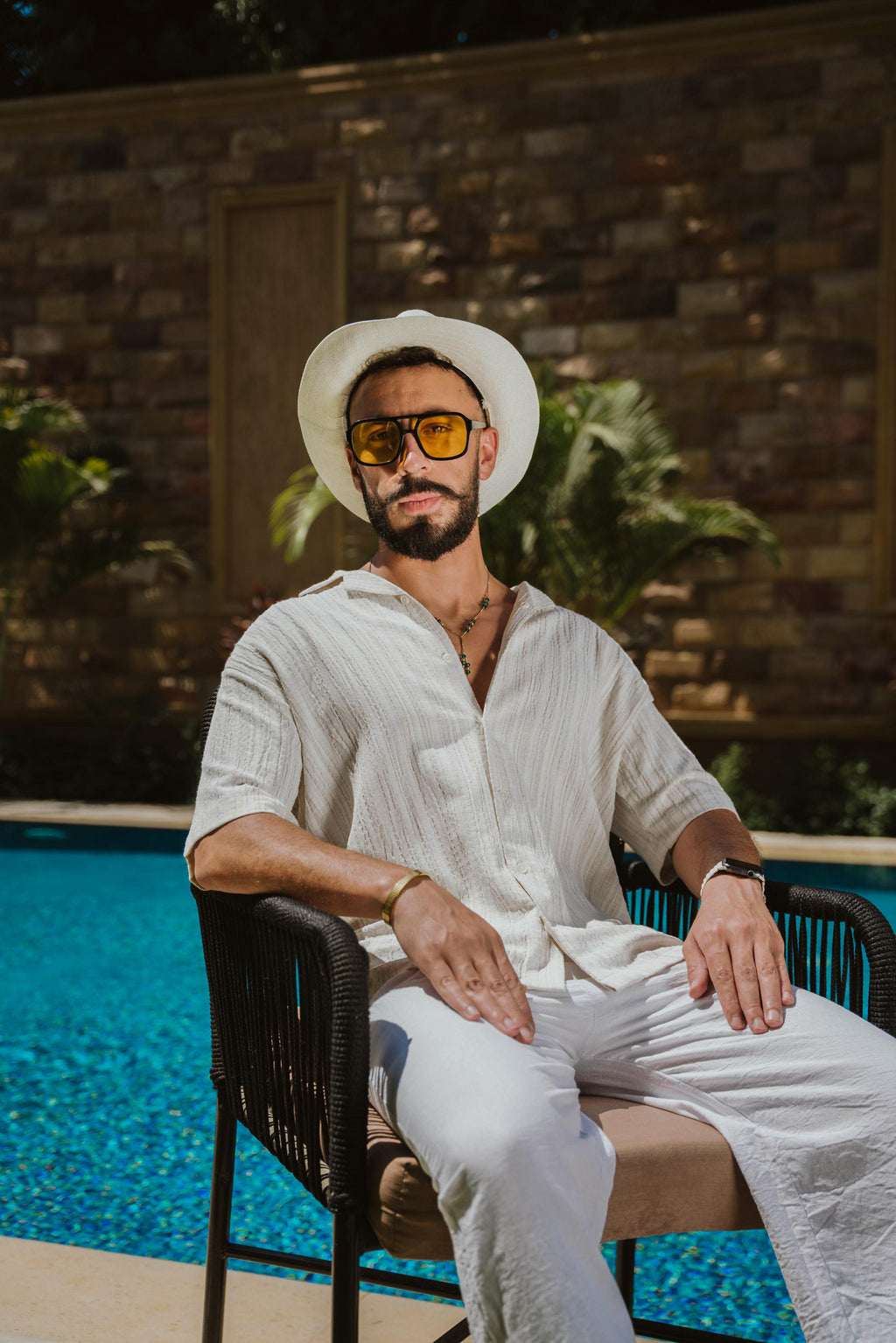 CREAMY STRIPED SHIRT